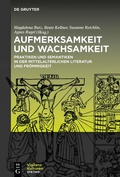 Cover: Aufmerksamkeit und Wachsamkeit - De Gruyter