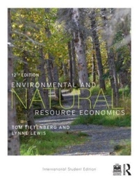 Enlarge image Cover: Environmental and Natural Resource Economics - Taylor & Francis