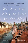 Cover: We Are Not Able to Live in the Sky - St Martin's Press