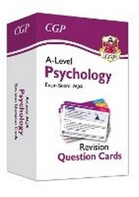 Abbildung von: A-Level Psychology AQA Revision Question Cards (For exams in 2026) - Coordination Group Publications Ltd (CGP)