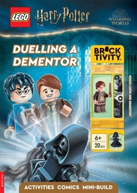 Enlarge image Cover: LEGO (R) Harry Potter (TM): Duelling a Dementor Activity Book (with Professor Remus Lupin minifigure and Dementor (TM) mini-build) - Buster Books
