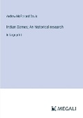 Cover: Indian Games; An historical research - Megali Verlag