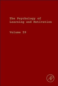 Bild vergrößern Bild: The Psychology of Learning and Motivation - Academic Press
