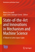Cover: State-of-the-Art and Innovations in Mechanism and Machine Science - Springer