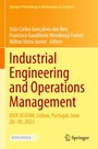 Cover: Industrial Engineering and Operations Management - Springer