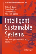 Cover: Intelligent Sustainable Systems - Springer
