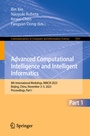 Cover: Advanced Computational Intelligence and Intelligent Informatics - Springer