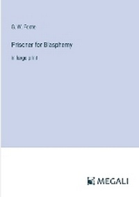 Enlarge image Cover: Prisoner for Blasphemy - Megali Verlag