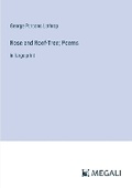 Cover: Rose and Roof-Tree; Poems - Megali Verlag