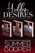 Cover: Hidden Desires: The Thompson Billionaire Brothers Collection (Steamy Summer Romance Collection, #1) - Lovy Books Ltd