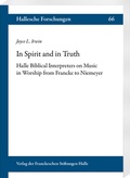 Cover: In Spirit and in Truth - Harrassowitz Verlag