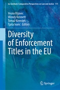 Cover: Diversity of Enforcement Titles in the EU - Springer