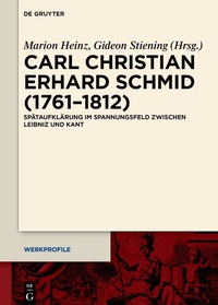 Abbildung von: Carl Christian Erhard Schmid (1761-1812) - De Gruyter