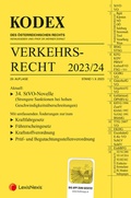 Cover: KODEX Verkehrsrecht 2023/24 - inkl. App - LexisNexis Verlag ARD ORAC GmbH