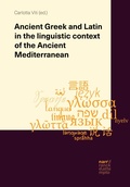 Cover: Ancient Greek and Latin in the linguistic context of the Ancient Mediterranean - Narr Francke Attempto Verlag