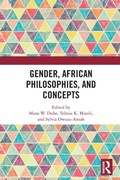 Cover: Gender, African Philosophies, and Concepts - Routledge