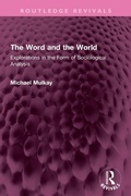 Cover: The Word and the World - Routledge