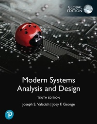 Enlarge image Cover: Modern Systems Analysis and Design, Global Edition - Pearson Education Limited