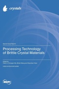 Cover: Processing Technology of Brittle Crystal Materials - MDPI AG