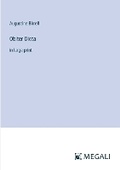 Cover: Obiter Dicta - Megali Verlag