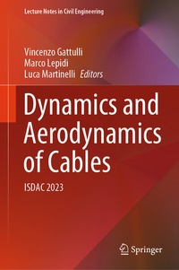 Abbildung von: Dynamics and Aerodynamics of Cables - Springer