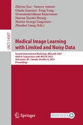 Cover: Medical Image Learning with Limited and Noisy Data - Springer