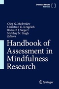 Cover: Handbook of Assessment in Mindfulness Research - Springer