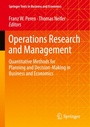 Cover: Operations Research and Management - Springer