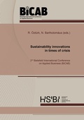 Cover: Sustainability innovations in times of crisis - Shaker