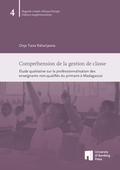 Cover: Compr&eacute;hension de la gestion de classe - University of Bamberg Press