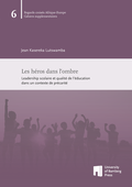 Cover: Les h&eacute;ros dans l'ombre - University of Bamberg Press