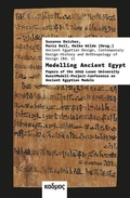 Cover: Modelling Ancient Egypt - Kulturverlag Kadmos Berlin