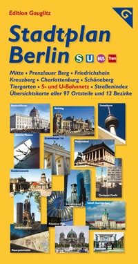 Abbildung von: Stadtplan Berlin - Edition Gauglitz