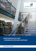 Cover: Gemeindewahlen 2023 - Ergebnisse der Wahlumfrage - Liechtenstein-Institut