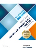 Cover: Sicher zum Hauptschulabschluss Deutsch Baden-W&uuml;rttemberg - ab Schuljahr 2024/2025 inkl. L&ouml;sungen und Onlinekurs - Krapp & Gutknecht Verlag