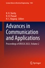 Cover: Advances in Communication and Applications - Springer
