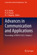 Cover: Advances in Communication and Applications - Springer