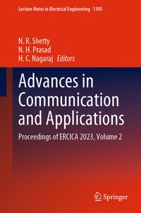 Enlarge image Cover: Advances in Communication and Applications - Springer