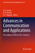 Cover: Advances in Communication and Applications - Springer