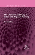 Cover: The Literature and Study of Urban and Regional Planning - Taylor & Francis