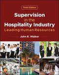 Cover: Supervision in the Hospitality Industry - Wiley