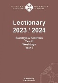 Cover: Church in Wales Lectionary 2023-24 - Y Lolfa