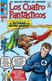 Bild vergrößern Bild: Biblioteca Marvel Los cuatro fantásticos 2 - Panini España SA
