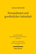 Bild: Personalstatut und gew&ouml;hnlicher Aufenthalt - Mohr Siebeck