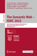 Cover: The Semantic Web - ISWC 2023 - Springer