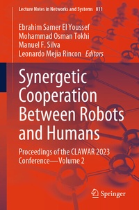 Enlarge image Cover: Synergetic Cooperation between Robots and Humans - Springer