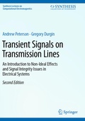 Cover: Transient Signals on Transmission Lines - Springer
