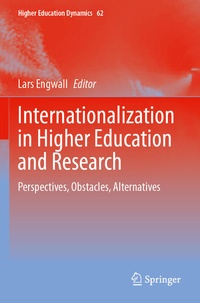 Enlarge image Cover: Internationalization in Higher Education and Research - Springer