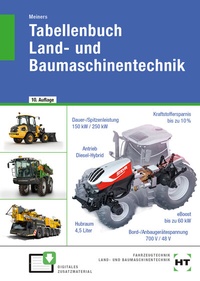 Abbildung von: Tabellenbuch Land- und Baumaschinentechnik - Verlag Handwerk und Technik