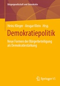 Cover: Demokratiepolitik - Springer VS